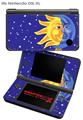 Nintendo DSi XL Skin Moon Sun