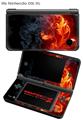 Nintendo DSi XL Skin Fire Flower