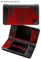 Nintendo DSi XL Skin Spider Web