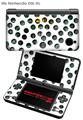 Nintendo DSi XL Skin Punched Holes White