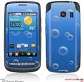 LG Vortex Skin Bubbles Blue