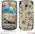 LG Vortex Skin Flowers and Berries Purple