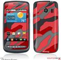 LG Vortex Skin Camouflage Red