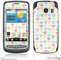 LG Vortex Skin Kearas Hearts White