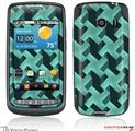 LG Vortex Skin Retro Houndstooth Seafoam Green