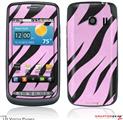 LG Vortex Skin Zebra Skin Pink