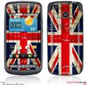 LG Vortex Skin Painted Faded and Cracked Union Jack British Flag