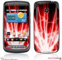 LG Vortex Skin Lightning Red