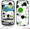 LG Vortex Skin Lots of Dots Green on White