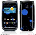 LG Vortex Skin Lots of Dots Blue on Black