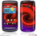 LG Vortex Skin Alecias Swirl 01 Red