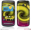 LG Vortex Skin Alecias Swirl 01 Yellow