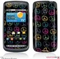 LG Vortex Skin Kearas Peace Signs on Black