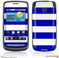 LG Vortex Skin Kearas Psycho Stripes Blue and White