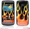 LG Vortex Skin Metal Flames