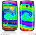 LG Vortex Skin Rainbow Swirl