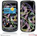 LG Vortex Skin Neon Swoosh on Black