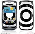 LG Vortex Skin Bullseye Black and White