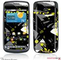 LG Vortex Skin Abstract 02 Yellow