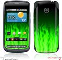 LG Vortex Skin Fire Green