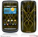 LG Vortex Skin Abstract 01 Yellow