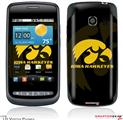 LG Vortex Skin Iowa Hawkeyes Tigerhawk Gold on Black