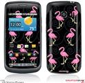 LG Vortex Skin Flamingos on Black