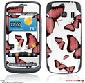 LG Vortex Skin Butterflies Pink