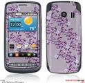 LG Vortex Skin Victorian Design Purple