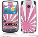 LG Vortex Skin Rising Sun Japanese Flag Pink