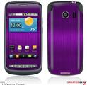 LG Vortex Skin Simulated Brushed Metal Purple