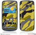 LG Vortex Skin Camouflage Yellow