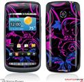 LG Vortex Skin Twisted Garden Hot Pink and Blue