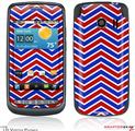 LG Vortex Skin Zig Zag Red White and Blue