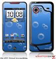 HTC Droid Incredible Skin - Bubbles Blue