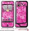 HTC Droid Incredible Skin Triangle Mosaic Fuchsia