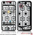 HTC Droid Incredible Skin Squares In Squares