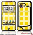 HTC Droid Incredible Skin Squared Yellow