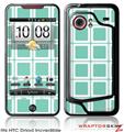 HTC Droid Incredible Skin Squared Seafoam Green