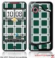 HTC Droid Incredible Skin Squared Hunter Green