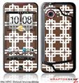 HTC Droid Incredible Skin Boxed Chocolate Brown