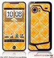 HTC Droid Incredible Skin Wavey Orange