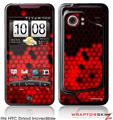 HTC Droid Incredible Skin HEX Red