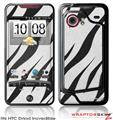 HTC Droid Incredible Skin - Zebra Skin