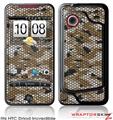 HTC Droid Incredible Skin HEX Mesh Camo 01 Tan