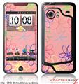 HTC Droid Incredible Skin - Kearas Flowers on Pink
