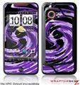 HTC Droid Incredible Skin - Alecias Swirl 02 Purple