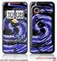 HTC Droid Incredible Skin - Alecias Swirl 02 Blue