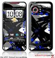 HTC Droid Incredible Skin - Abstract 02 Blue
