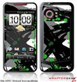 HTC Droid Incredible Skin - Abstract 02 Green